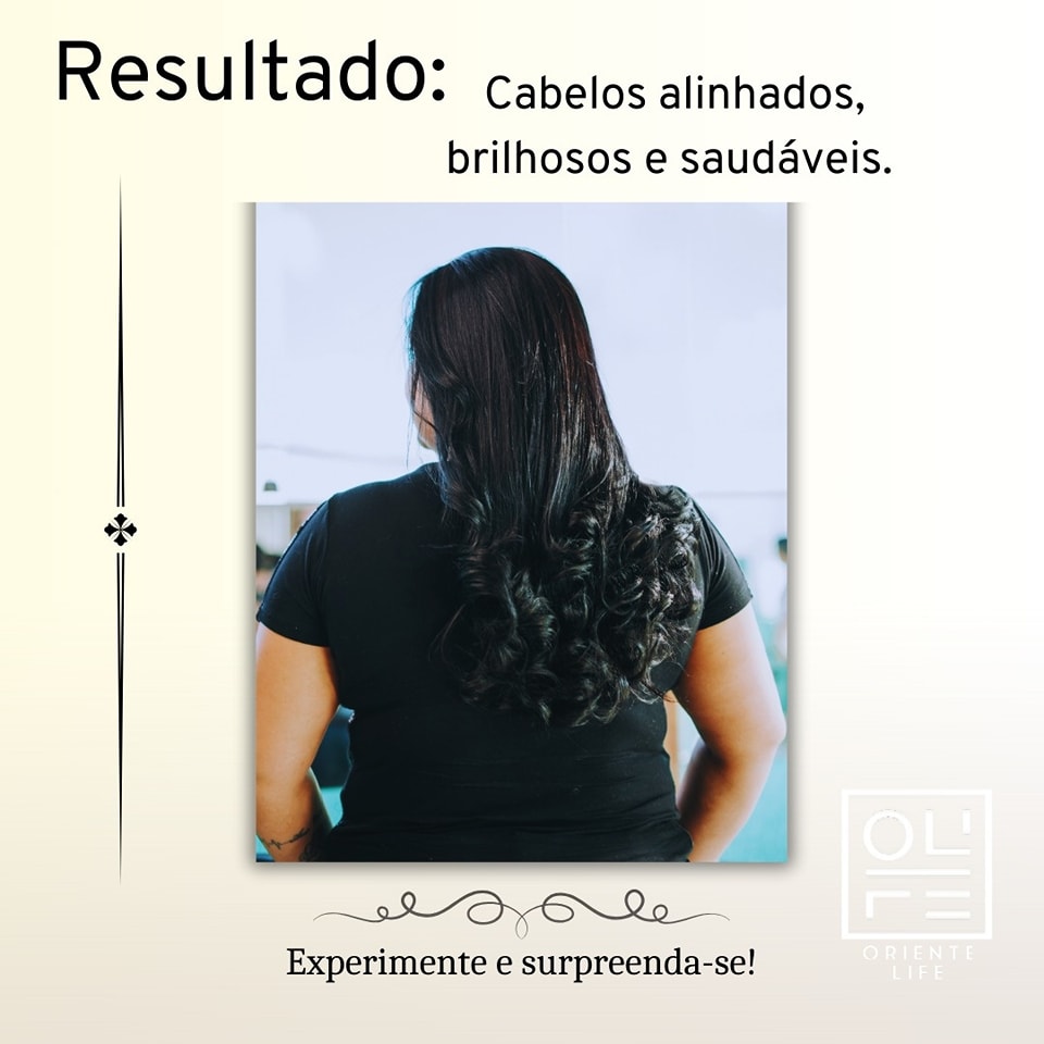 Resultado- Cabelos alinhados, brilhosos e macios. Experimente e surpreenda-se! (4)